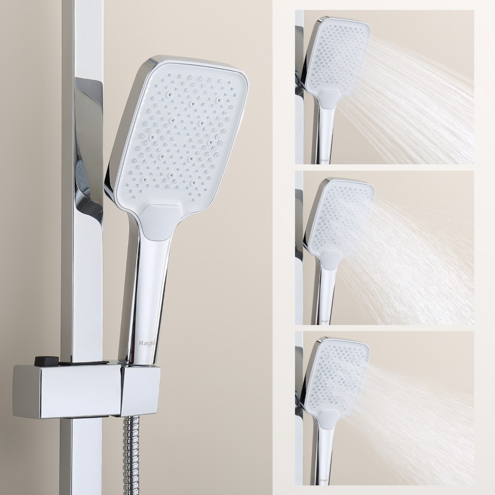 Душевая система Raglo для ванны и душа хром