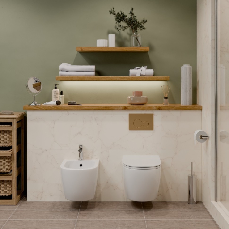 Инсталляция для подвесного биде IBERICA BLANCA MARCO BIDE (IBB003.0.000.000.000)