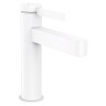 Смеситель для раковины Hansgrohe Finoris со сливным клапаном Push-Open 76023700, белый матовый