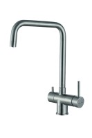 Смеситель для кухни Wetter, нержавеющая сталь, We213030-SS(BS), Paulmark