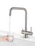 Смеситель для кухни Wetter, нержавеющая сталь, We213030-SS(BS), Paulmark