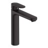Смеситель для раковины Hansgrohe Vernis Blend со сливной гарнитурой 71552670, черный матовый