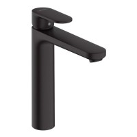 Смеситель для раковины Hansgrohe Vernis Blend со сливной гарнитурой 71552670, черный матовый