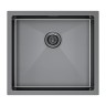 Мойка нерж. сталь GERBERG 48 UNI, PM254844-GM, вороненая сталь, 480х440мм, Paulmark