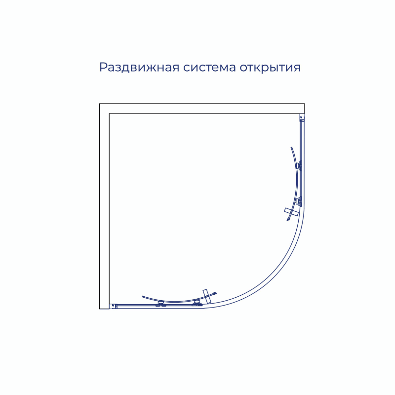 Душевой уголок RGW CL-54B NEW 800x800