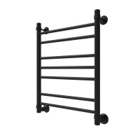 Полотенцесушитель водяной Veconi Voga, 50/60, черный