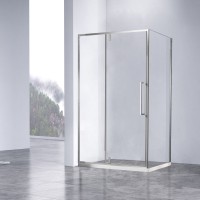 Душевой уголок Слим-Н (Slim-N) VSR-4SNP1011CL, 1100*1000, хром, стекло прозрачное