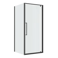 Душевое ограждение Niagara Nova NG-35-8AGR-A80GR-34 (80х80х195) квадрат,распашная,графит,стекло прозрачное,2 места