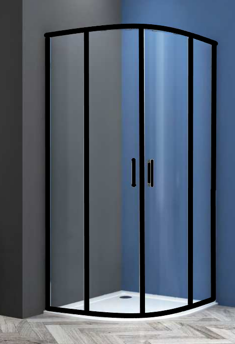 Душевая дверь раздвижная CL901B-90