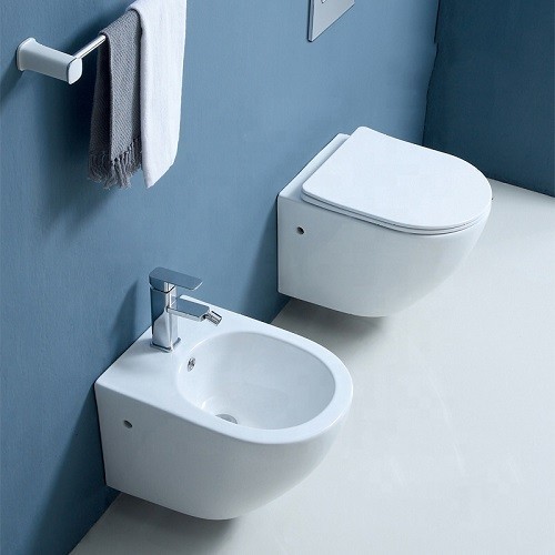 Унитаз подвесной CeramaLux CL2196 -18