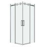 Душевое ограждение Grossman Classic 300.K33.04.9090.10.00 (90х90х195) квадрат,раздвижная,хром,стекло прозрачное, 2 места