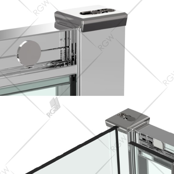 Душевой уголок RGW CL-44 (Прозрачное, 900x1200)