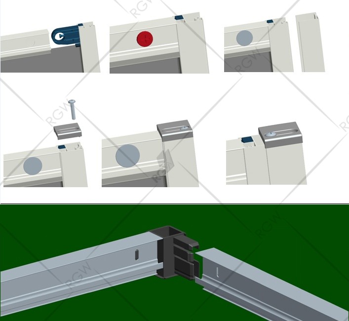 Душевой уголок RGW CL-44 (Прозрачное, 900x1200)
