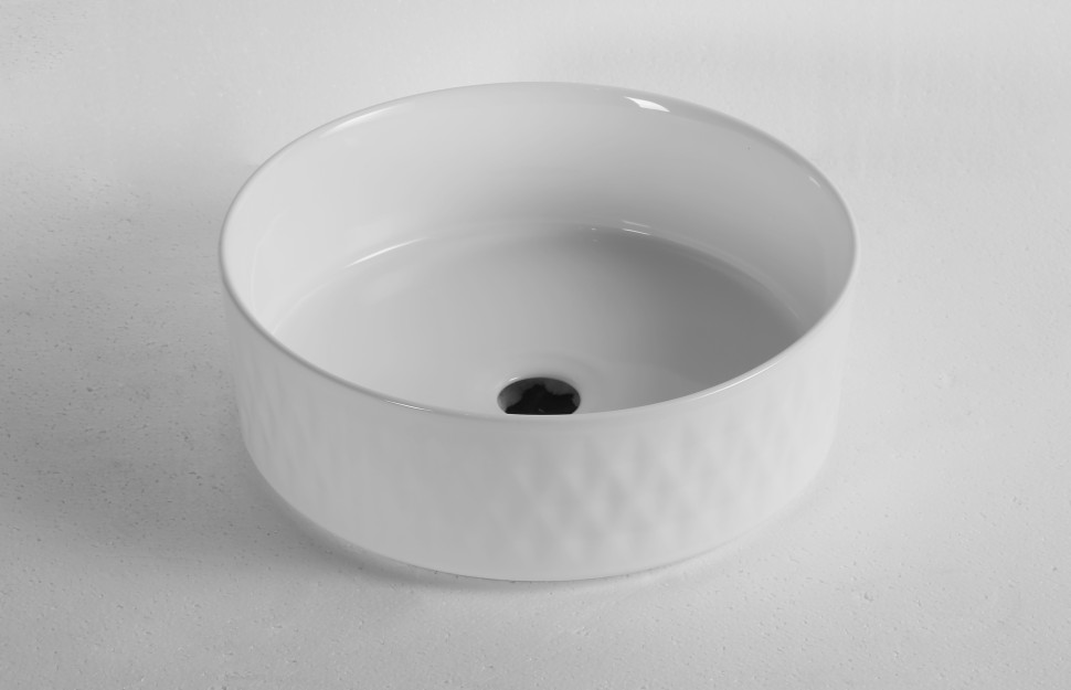 Раковина накладная MILLEAU Glace MU7044F-GW (белый глянец)