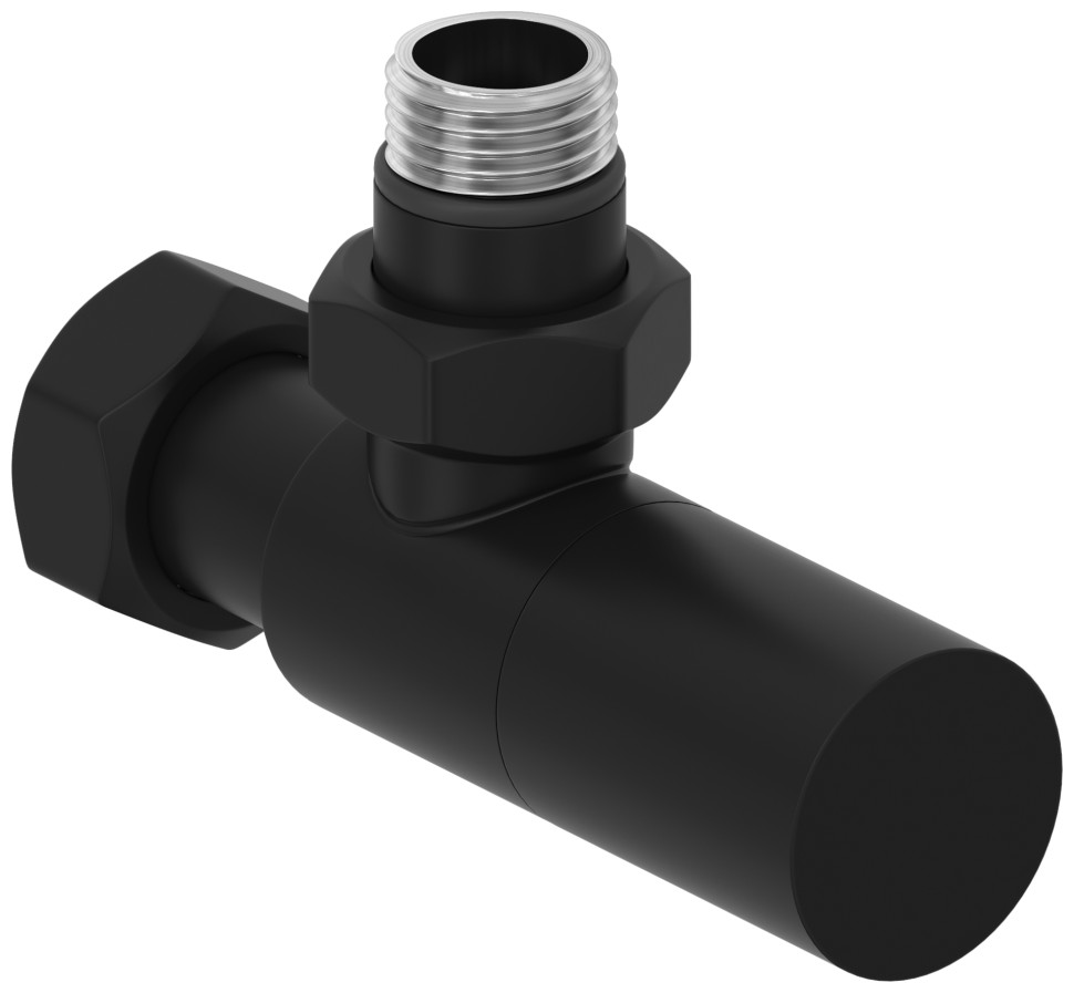 Вентиль угловой цилиндр (G 1/2" НР х G 3/4" НГ)