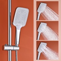 Душевая система Raglo с термостатом для ванны хром