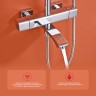 Душевая система Raglo с термостатом для ванны хром