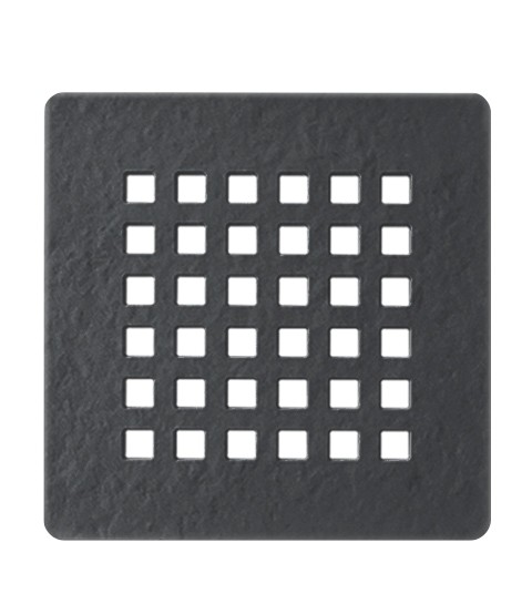 Поддон для душа из искусственного камня VST-4SR1010A, 1000*1000*25, антрацит