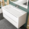 Раковина для ванной 100 см, Uperwood Infinity, белая глянцевая
