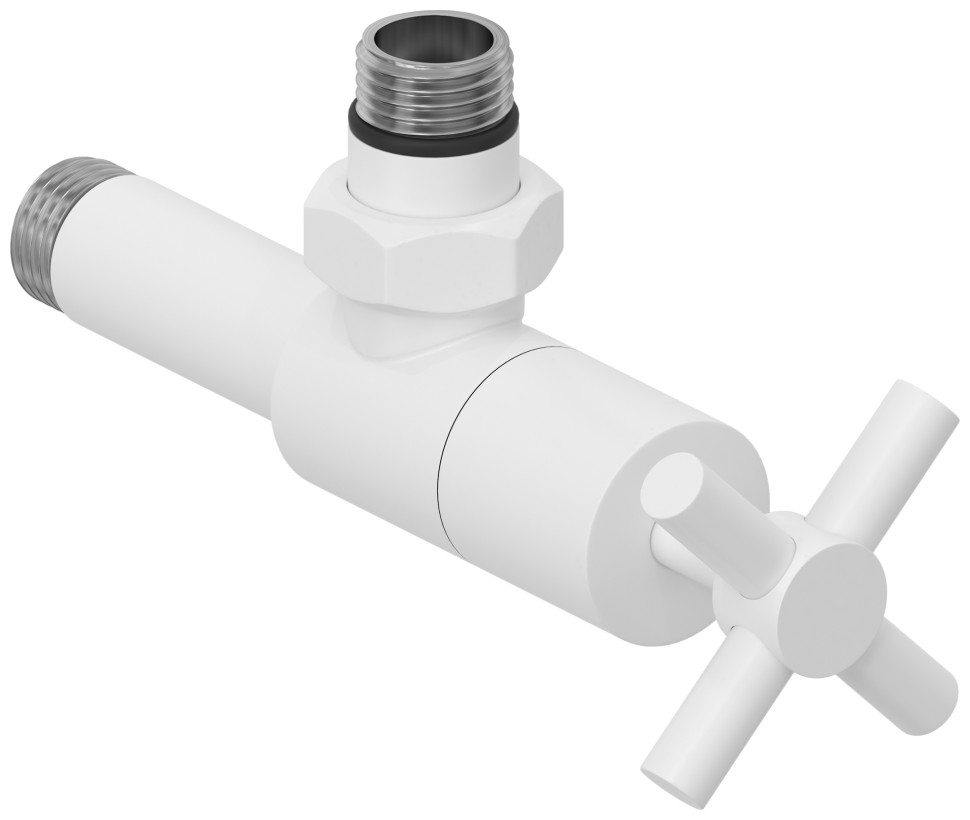 Вентиль угловой крест (G 1/2" НР х G 1/2" НР)