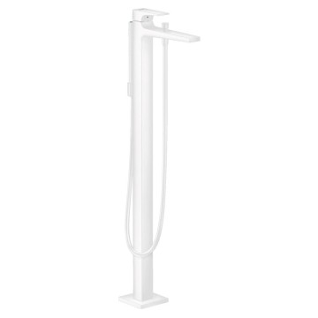 Смеситель для ванны Hansgrohe Metropol напольный 32532700, белый матовый