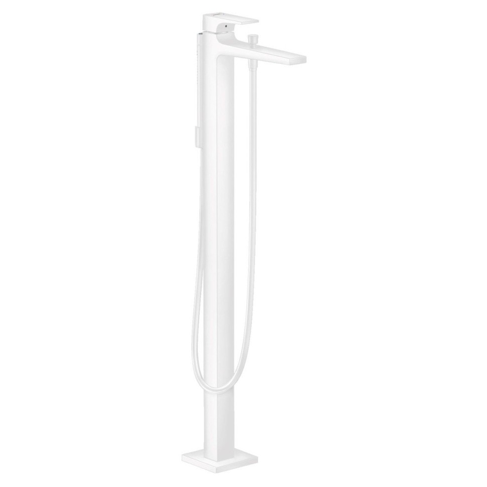Смеситель для ванны Hansgrohe Metropol напольный 32532700, белый матовый