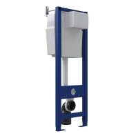 Инсталляция BERGES для скрытого монтажа унитаза АТОМ без кнопки