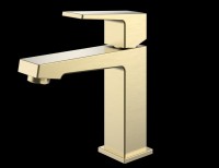 Смеситель Splenka для умывальника S01.10.03 Золотой сатин