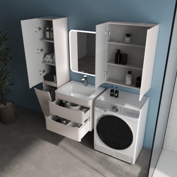 Колонна универсальная STYLE LINE "Бергамо L" с корзиной, Люкс Плюс антискрейтч карамель