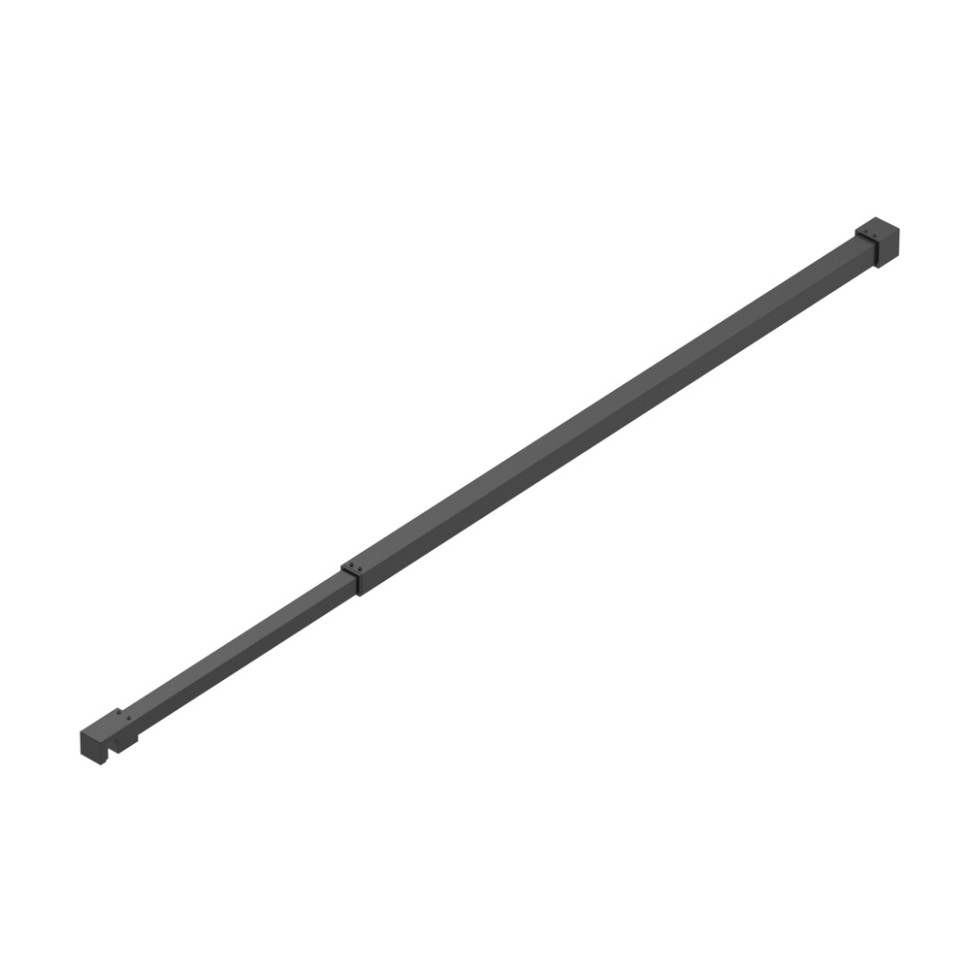 Душевая перегородка BelBagno KRAFT-L-1-120-C-NERO