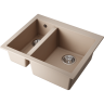 Кухонная мойка Omoikiri Bosen 59-2-SA Tetogranit/бежевый