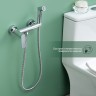 Смеситель Splenka настенный с гигиеническим душем S41.51 Хром