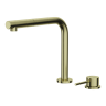 Смеситель для кухни Omoikiri Nara-S-LG латунь/светлое золото