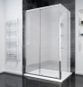 Душевой угол Veconi Rovigo RV-055, 1400х800х1950, хром, стекло pear