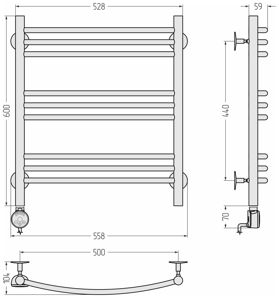 Формат 10 ТЛ 600х500 (3+3+3) Г16