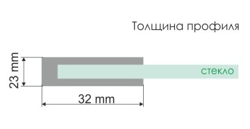 ДУ Майн (Main) 41S Душевой уголок Майн (Main) 41S03, 900х900х1900 мм, квадрат, раздвижной