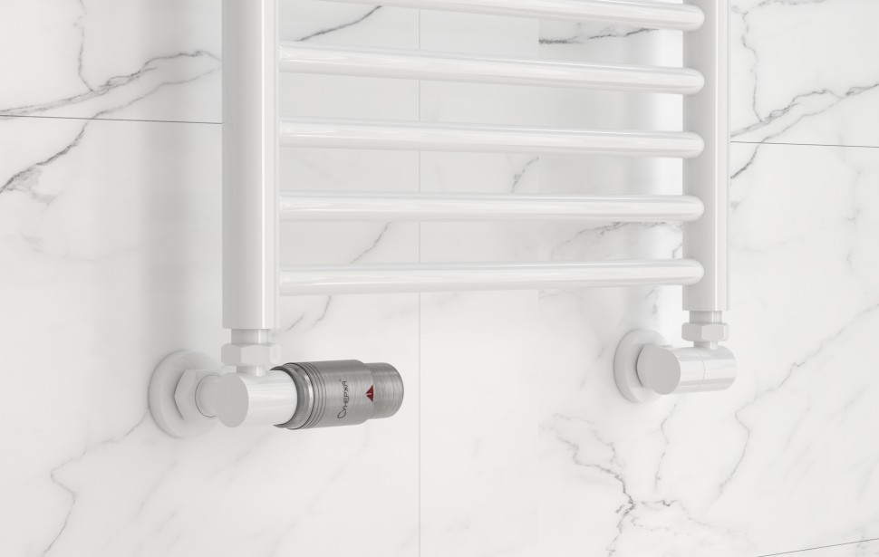 Автоматический терморегулятор 3D левый (G 1/2" НР х G 3/4" НГ)