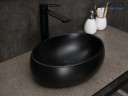 Раковина Gid Bm9030ds 53384 накладная черная матовая 40x30x13.5