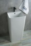 Раковина Gid Nb148 81117 накладная белая 42x41x86