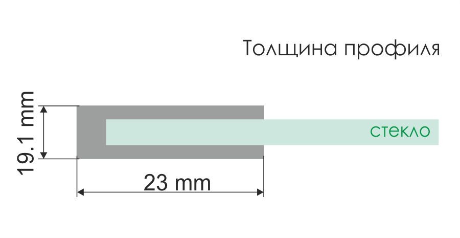Эльба (Elbe) 74P19 Душевой уголок