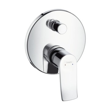 Смеситель для ванн, для душа Hansgrohe Metris хром (31493000)