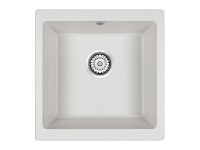 Мойка GERA 50, IT-GRANIT, PM104546-WH, белый, 445х460, подст. мон. Paulmark