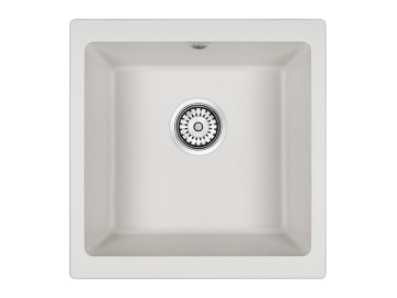 Мойка GERA 50, IT-GRANIT, PM104546-WH, белый, 445х460, подст. мон. Paulmark