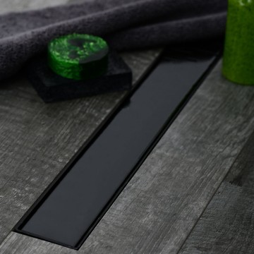 Душевой лоток Veconi Klasik Black 450