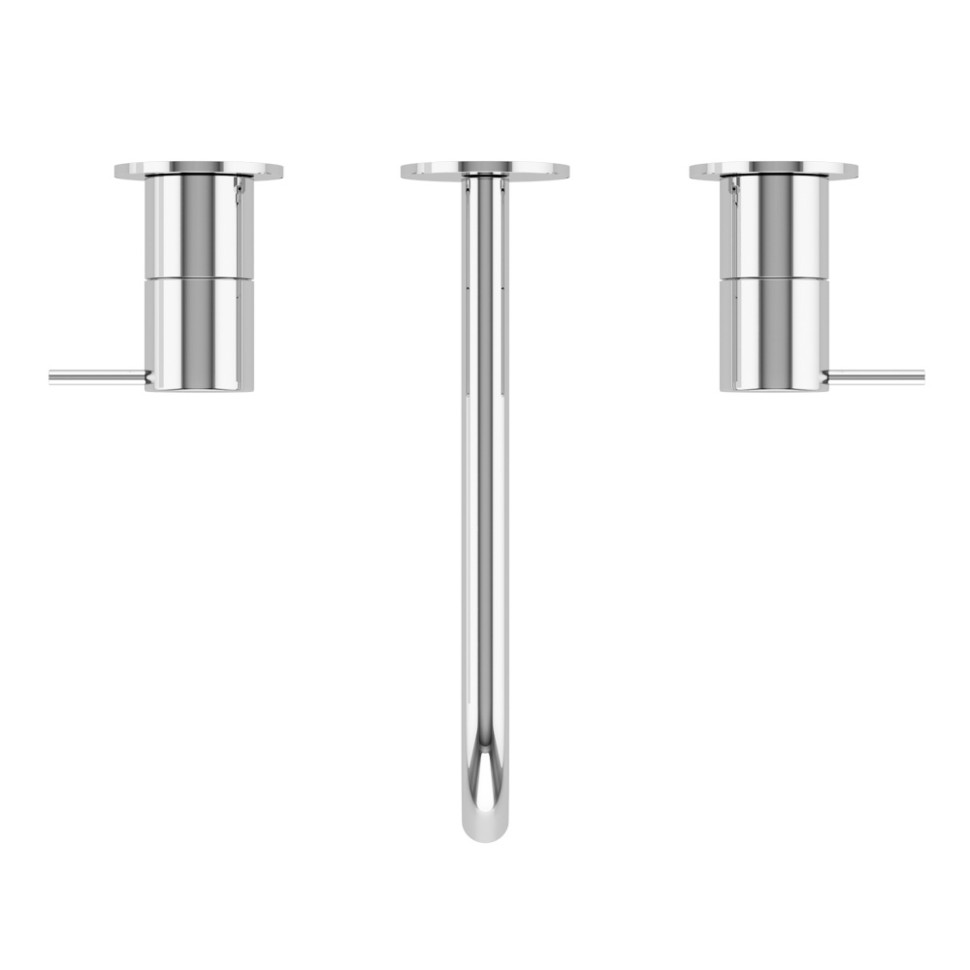 Смеситель для раковины встраиваемый CEZARES LEAF-BLI3L-20-L-01-W0
