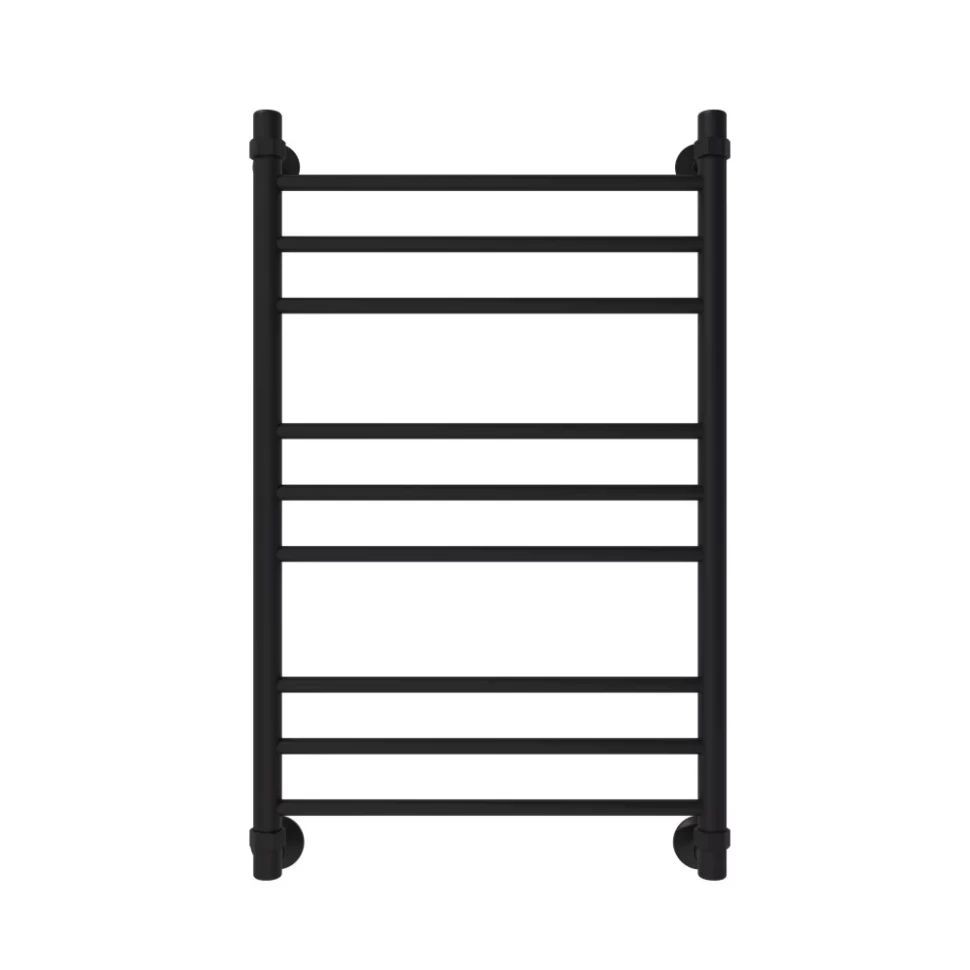 Полотенцесушитель водяной Veconi Voga, 50/80, черный