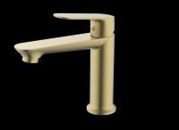 Смеситель Splenka для умывальника S41.10.03 Золотой сатин