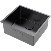 Кухонная мойка Omoikiri Taki 49-U/IF-GM нерж. сталь/вороненая сталь