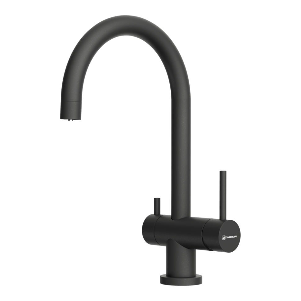 Смеситель для кухни Omoikiri Yamada-P-BL латунь/черный