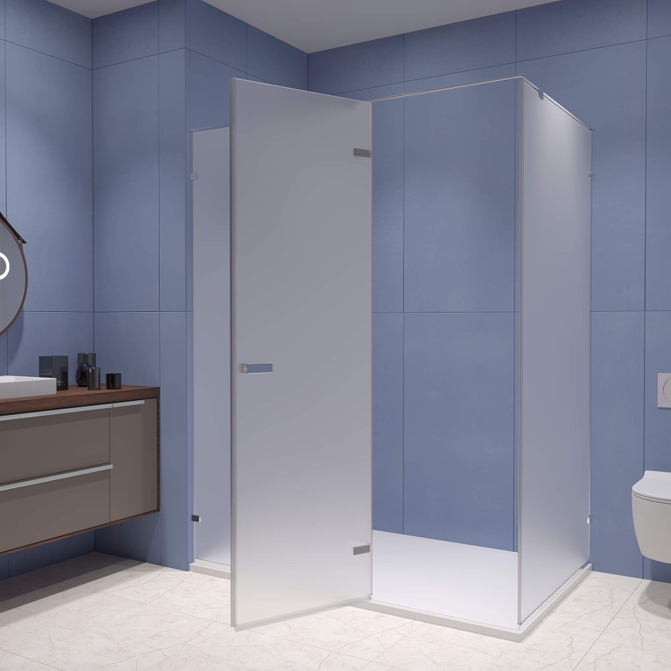 Душевой уголок RGW SV-040 (Матовое-Сатинат, 1200x900)